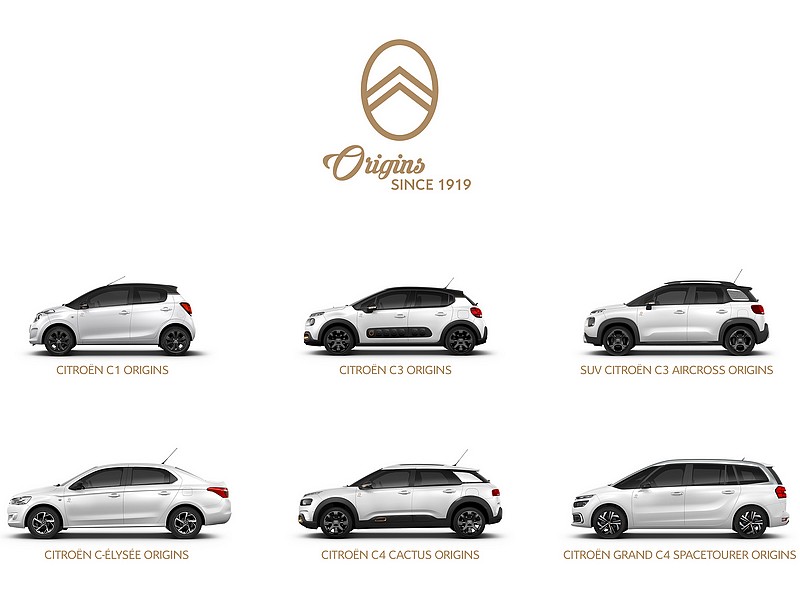 Sběratelská edice Citroën Origins